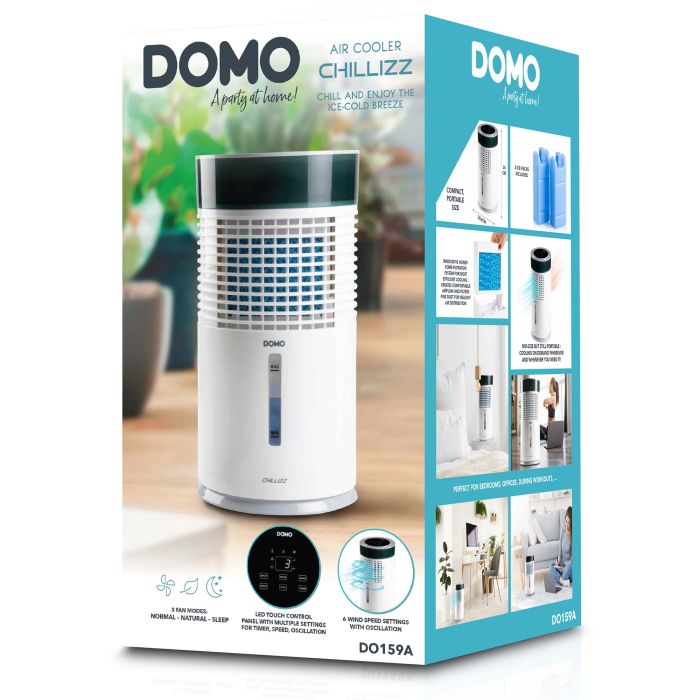 DOMO  DO159A Desktop Tower Aircooler 'Chillizz'