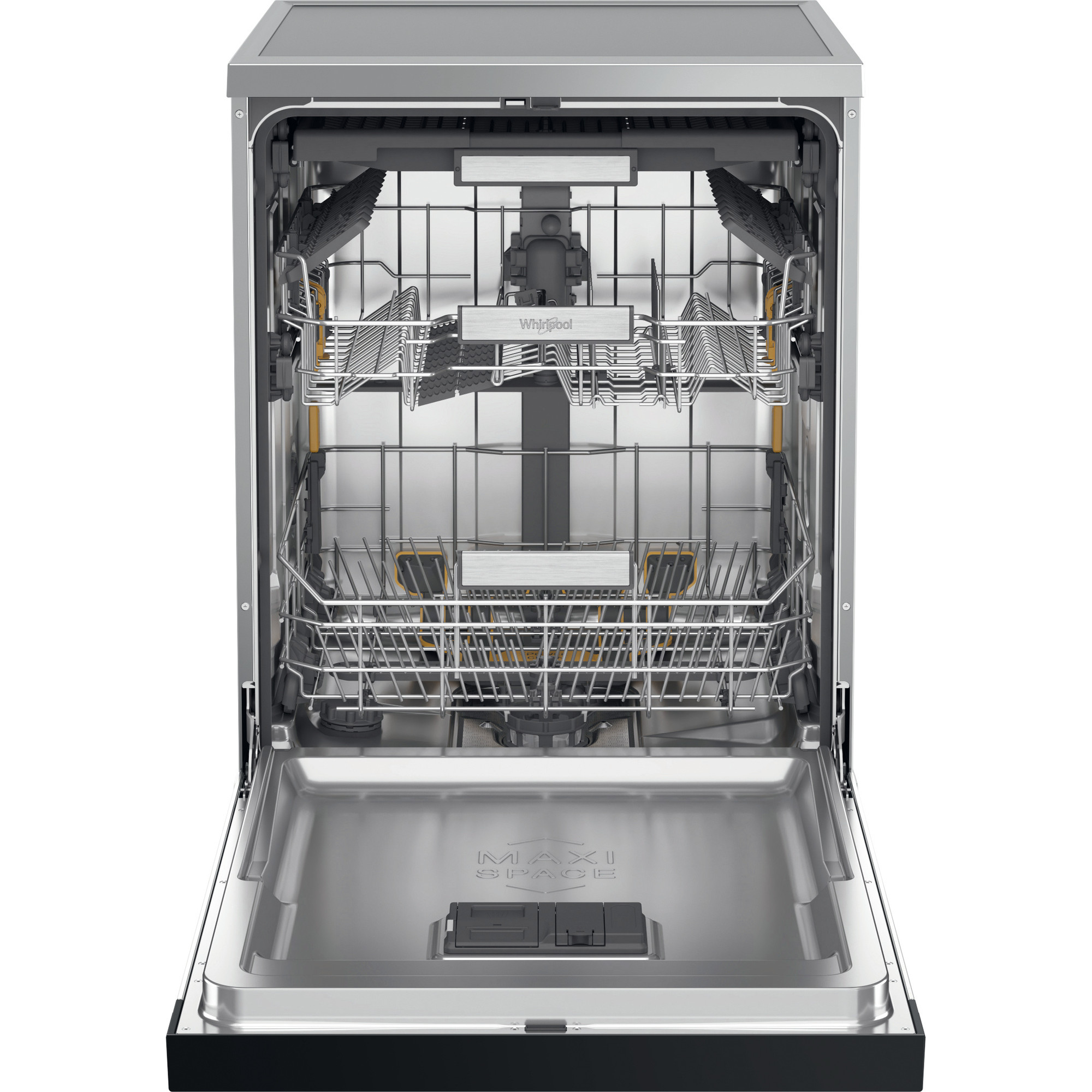 WHIRLPOOL W7FHS51X vrijstaande vaatwasser