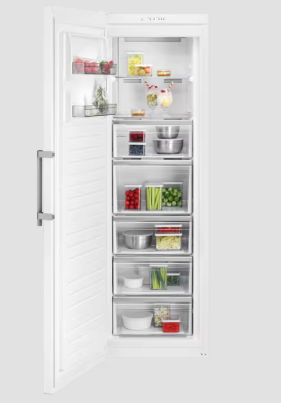 AEG OAG7M28XEW 7000 vrijstaande vriezer - 186cm AEG OAG7M28XEW 7000 vrijstaande vriezer - 186cm