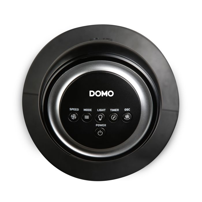 DOMO  DO8153 Kolomventilator met sfeerlicht – 5 snelheden – 4 functies – 105 cm hoogte