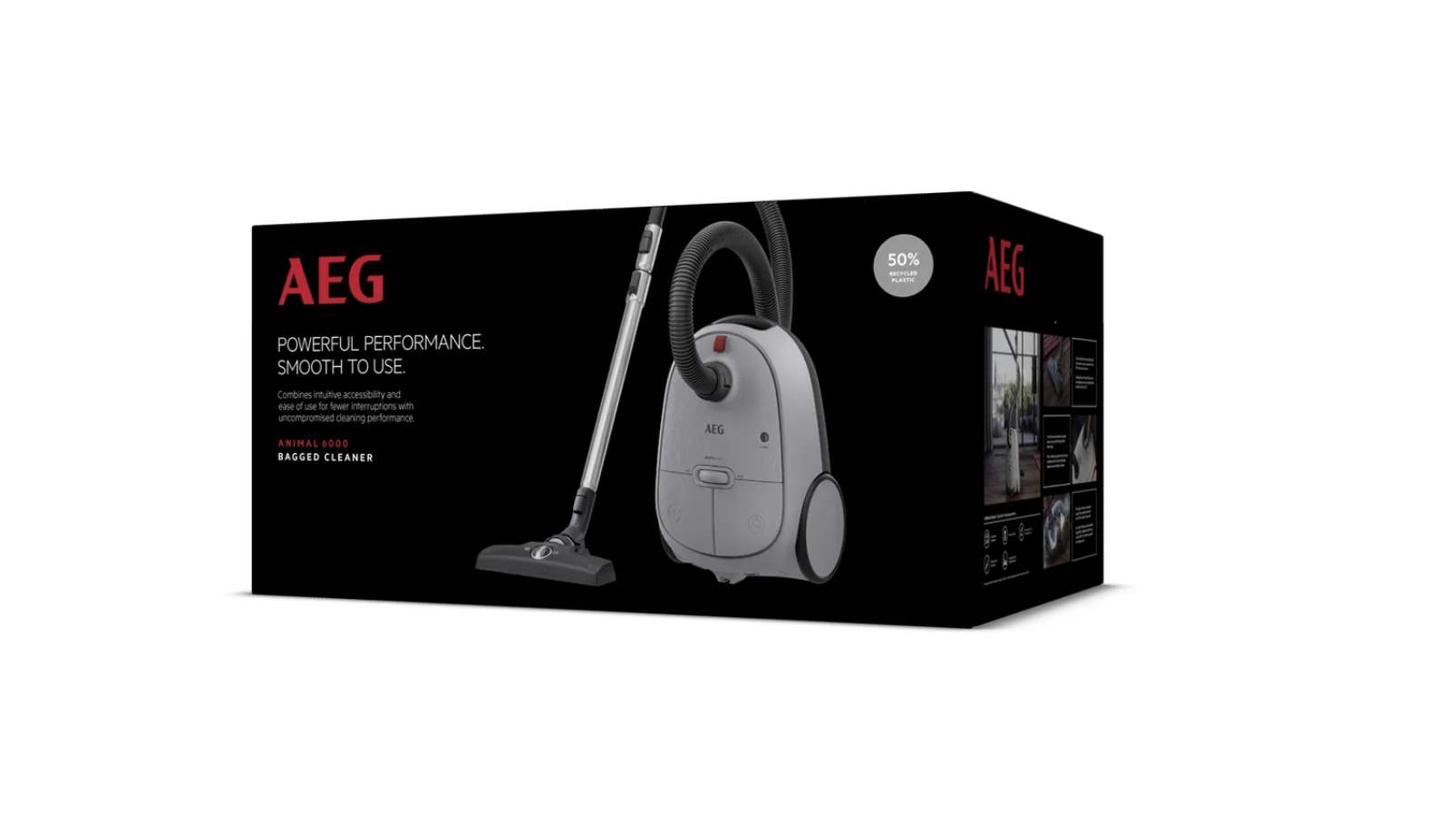 AEG AB61A5UGT ANIMAL 6000 stofzuiger met zak