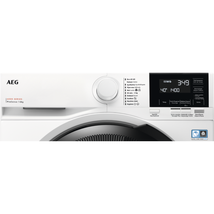 AEG LR63XR844 6000 wasmachine AEG LR63XR844 6000 wasmachine