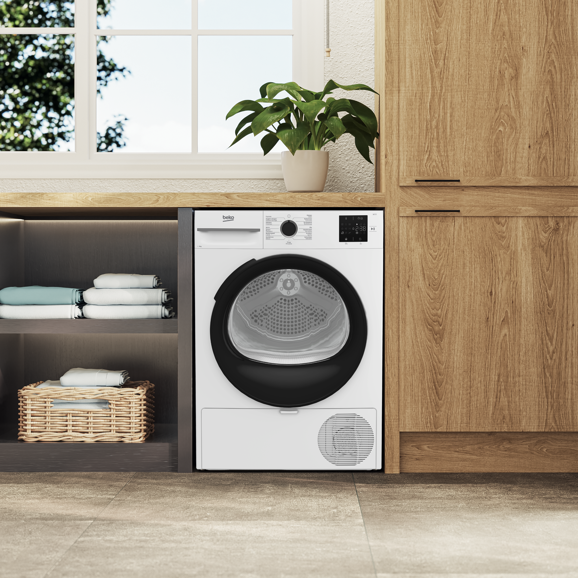 BEKO BM3T3923W droogkast
