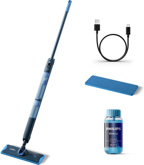 PHILIPS XV5113/01

 OneUp Elektrische Dweil 5000 series - Dweilsysteem - Vloerreiniger - Vuil water opzuigen - 2 standen - 70min dweilen - Geen emmer nodig