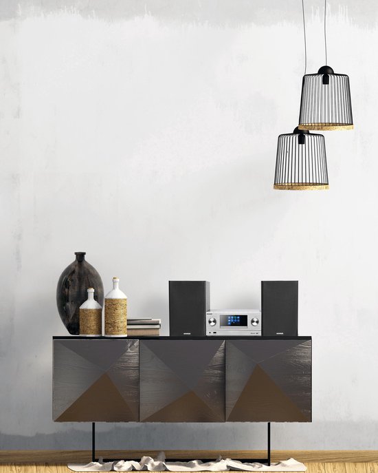 KENWOOD M-9000S-S Smart Wifi Micro Hifi-Systeem - Zilver KENWOOD M-9000S-S Smart Wifi Micro Hifi-Systeem - Zilver