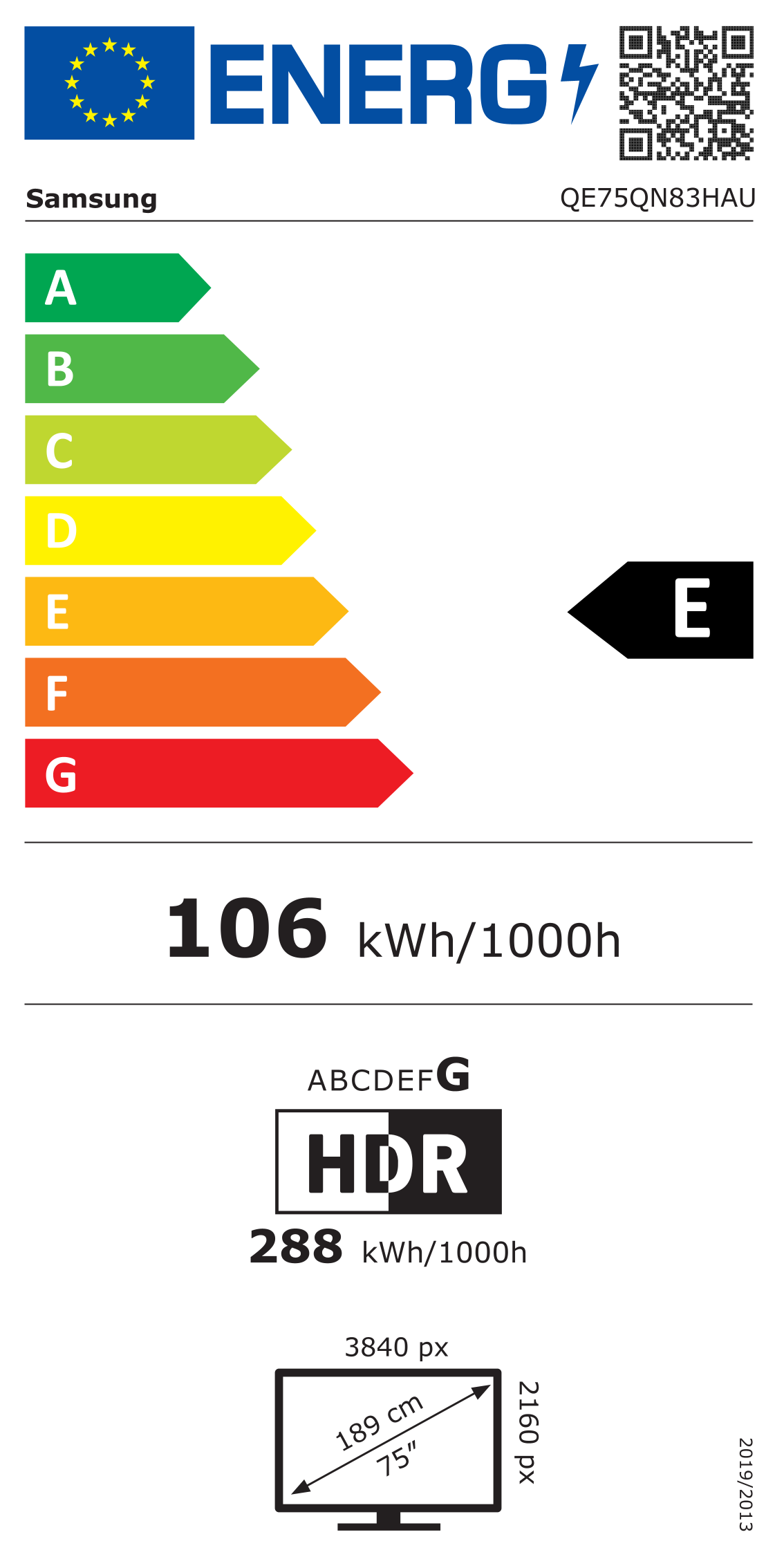SAMSUNG QE75QN83HAUXXN