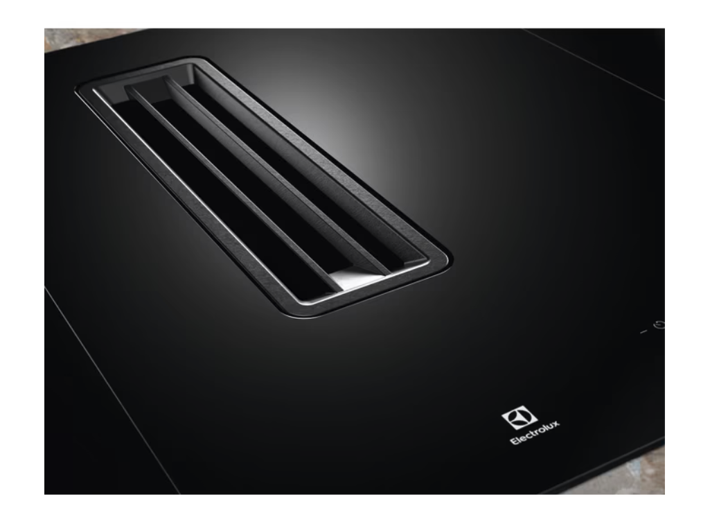 ELECTROLUX KCD83443CK 600 kookplaat met afzuiging - 80cm ELECTROLUX KCD83443CK 600 kookplaat met afzuiging - 80cm