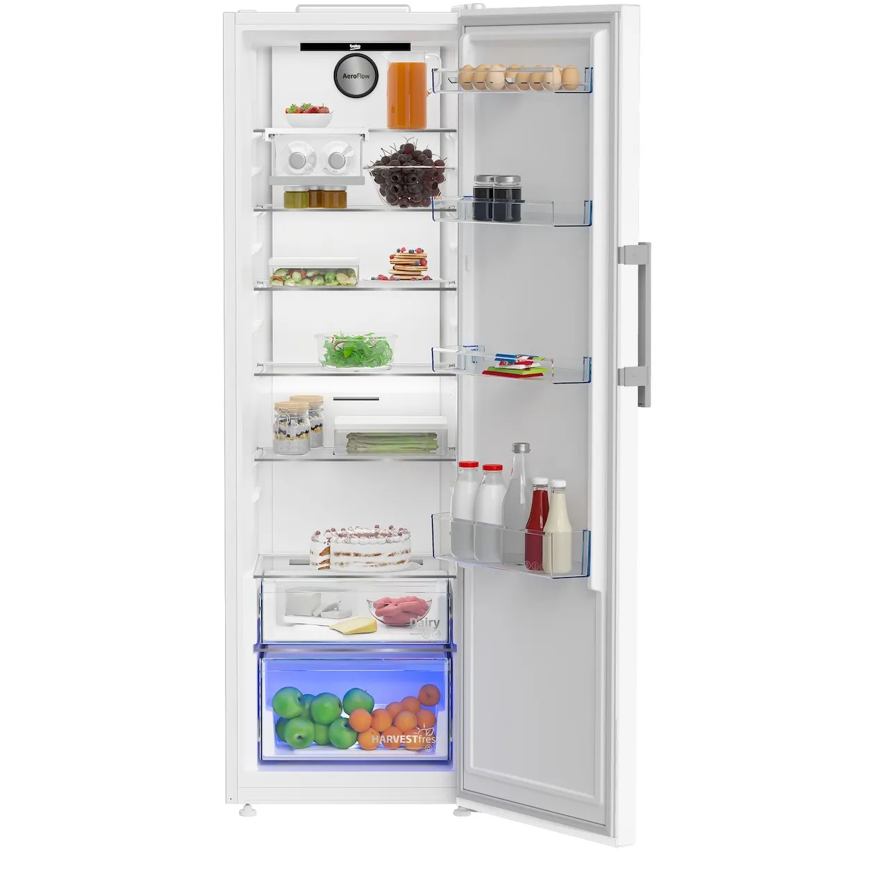 BEKO B3RMLNE444HW1 vrijstaande koelkast zonder vriesvak - 186cm