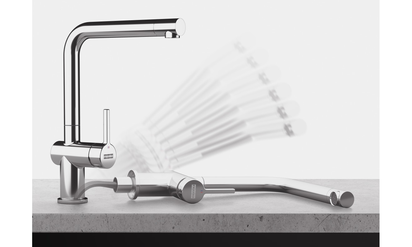 FRANKE 301026 ACTIVE ééngreepsmengkraan - keuken FRANKE 301026 ACTIVE ééngreepsmengkraan - keuken