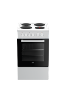 BEKO FSS56000GW fornuis met electrische kookplaat - 50cm BEKO FSS56000GW fornuis met electrische kookplaat - 50cm