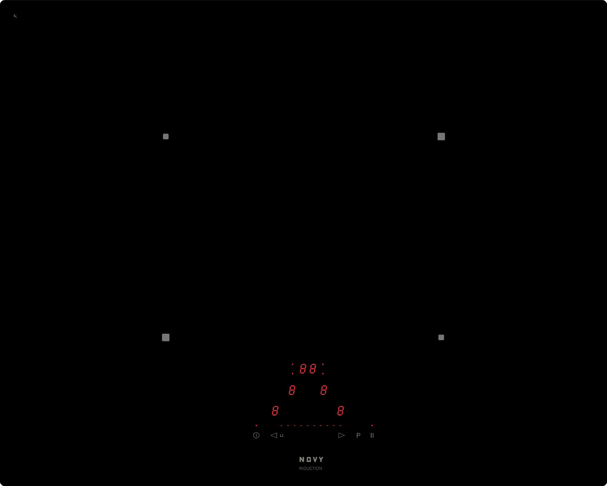 NOVY 1753 inductiekookplaat - 65cm NOVY 1753 inductiekookplaat - 65cm