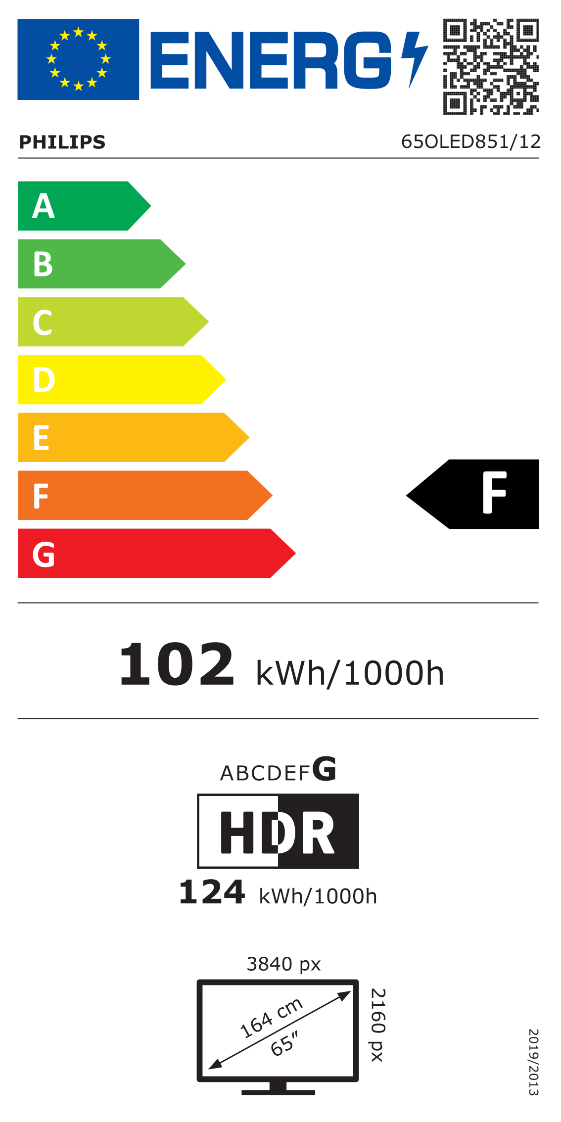 PHILIPS 65OLED851/12