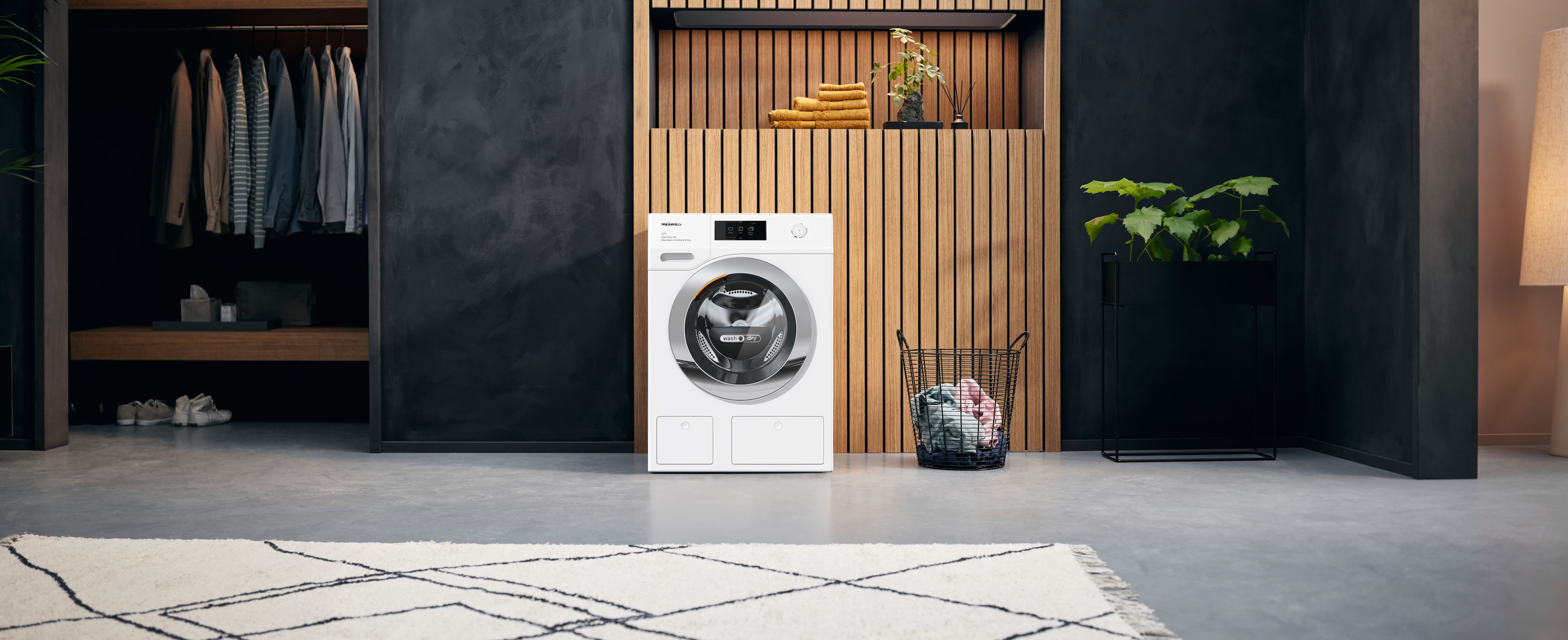 MIELE WTW870WPM STANDARD CHROME EDITION was- droogcombinatie