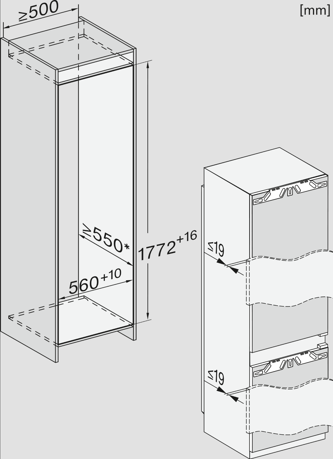 MIELE KF7742B koel-/vriescombinatie - 178cm