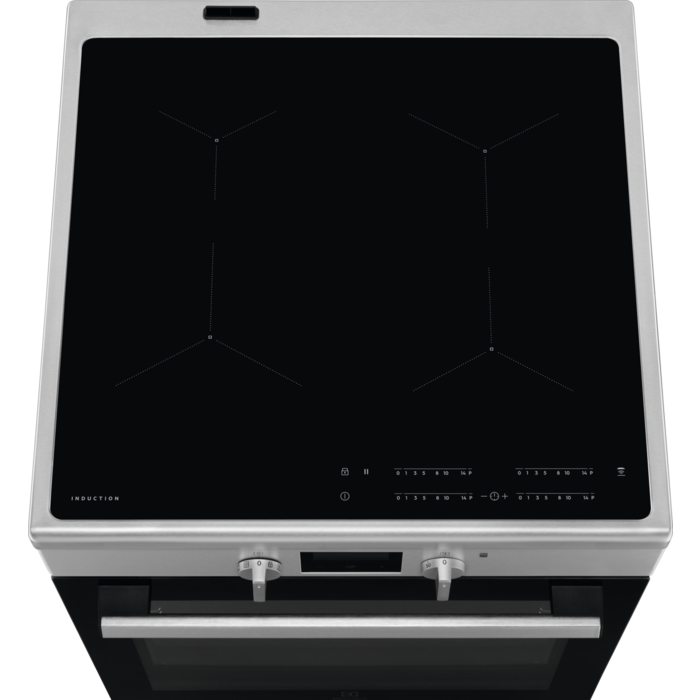 AEG CIB6646ABM fornuis met inductie kookplaat - 60cm