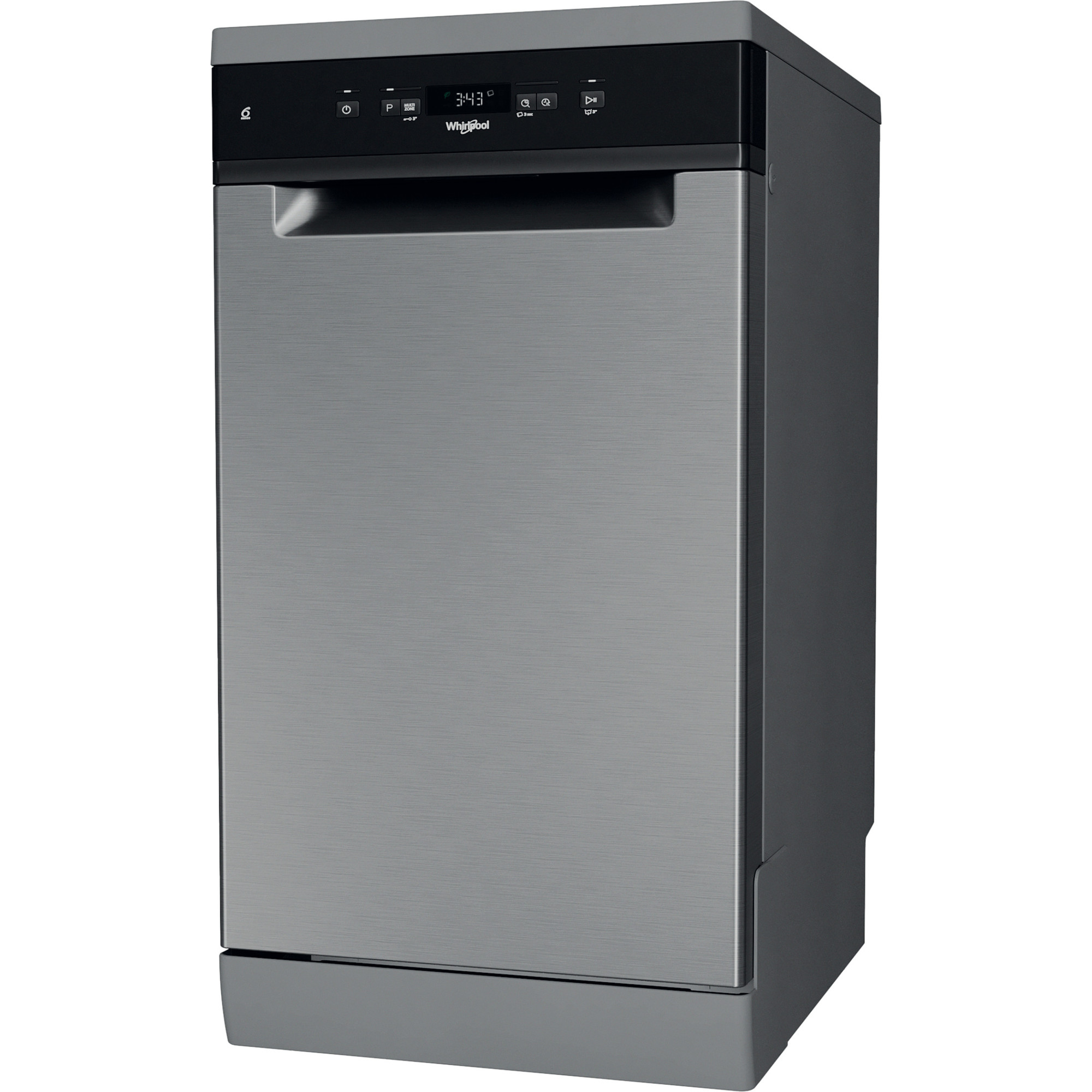 WHIRLPOOL WSFC3M27X vrijstaande vaatwasser