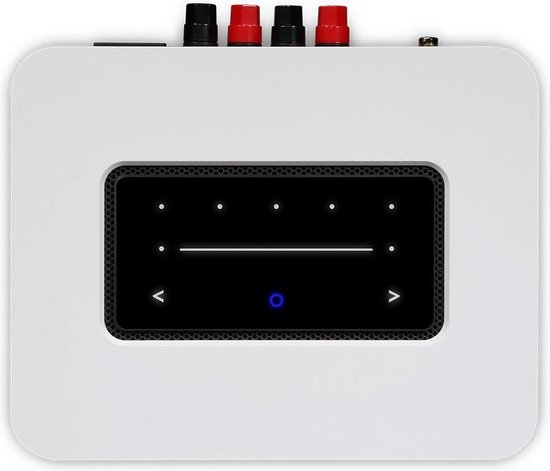 BLUESOUND 511526 Powernode N330 - Draadloze Muziek Streaming Versterker met HDMI - Wit 