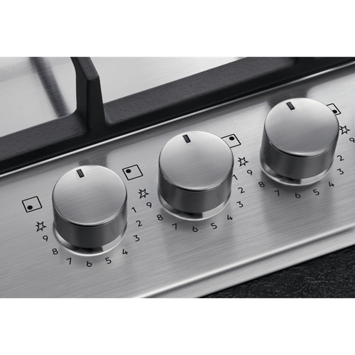 AEG HGB95522SM 6000 gaskookplaat - 90cm AEG HGB95522SM 6000 gaskookplaat - 90cm