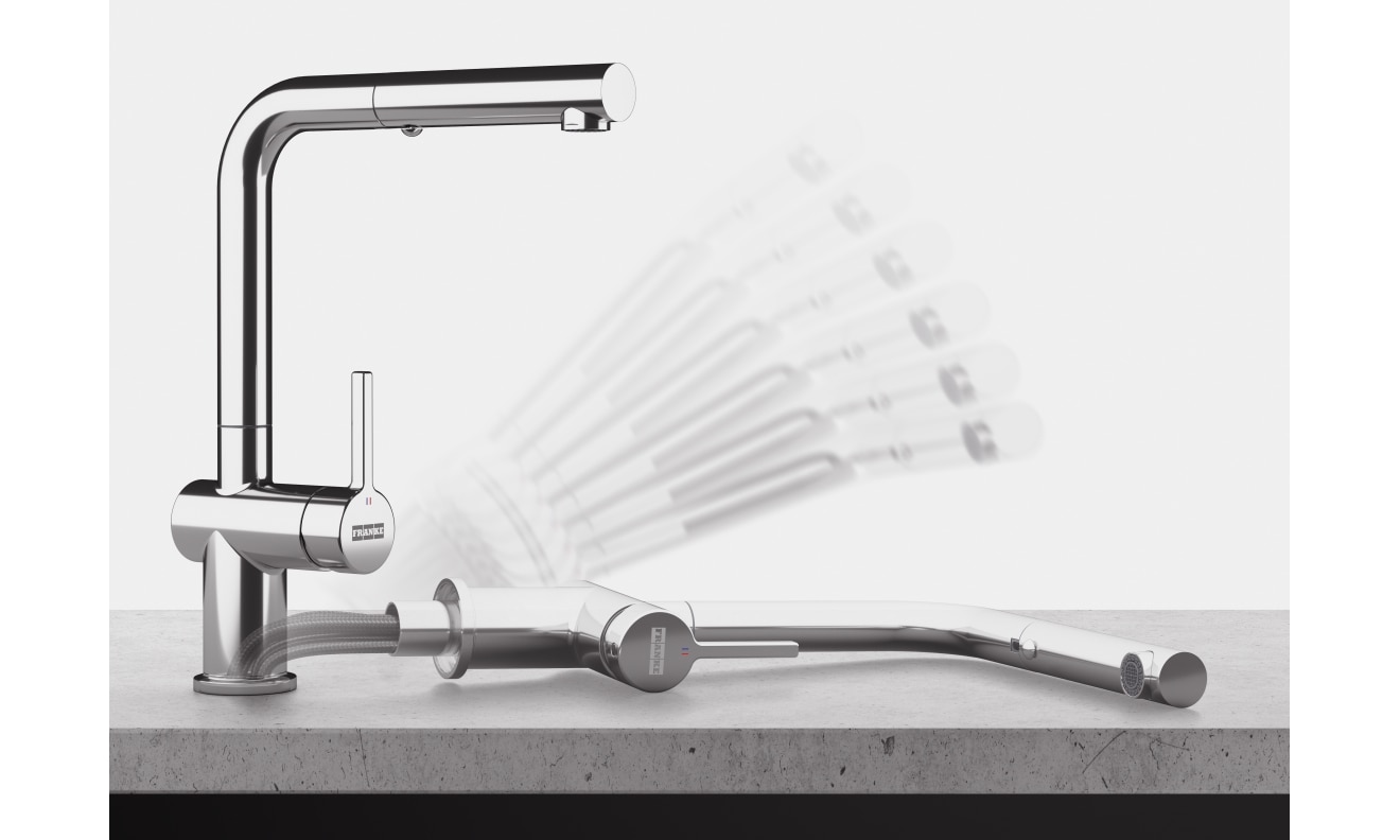 FRANKE 301025 ACTIVE ééngreepsmengkraan - keuken FRANKE 301025 ACTIVE ééngreepsmengkraan - keuken