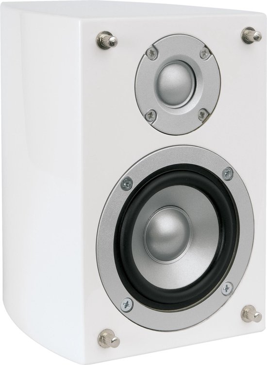 DENON DRA.N5.WH Bundelpromotie - CEOL Piccolo - Netwerk muzieksysteem zonder luidsprekers + ArtSound AS350 - 2-weg opbouw design Luidsprekers 2st - Wit