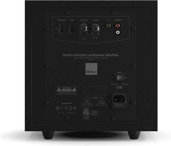 DALI  220173 SUB E-9 F Subwoofer - Zwart