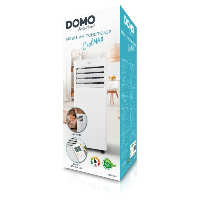 DOMO  DO10162 Mobiele airco ‘CoolMax’ voor ruimtes tot 20m² - 7.000 BTU