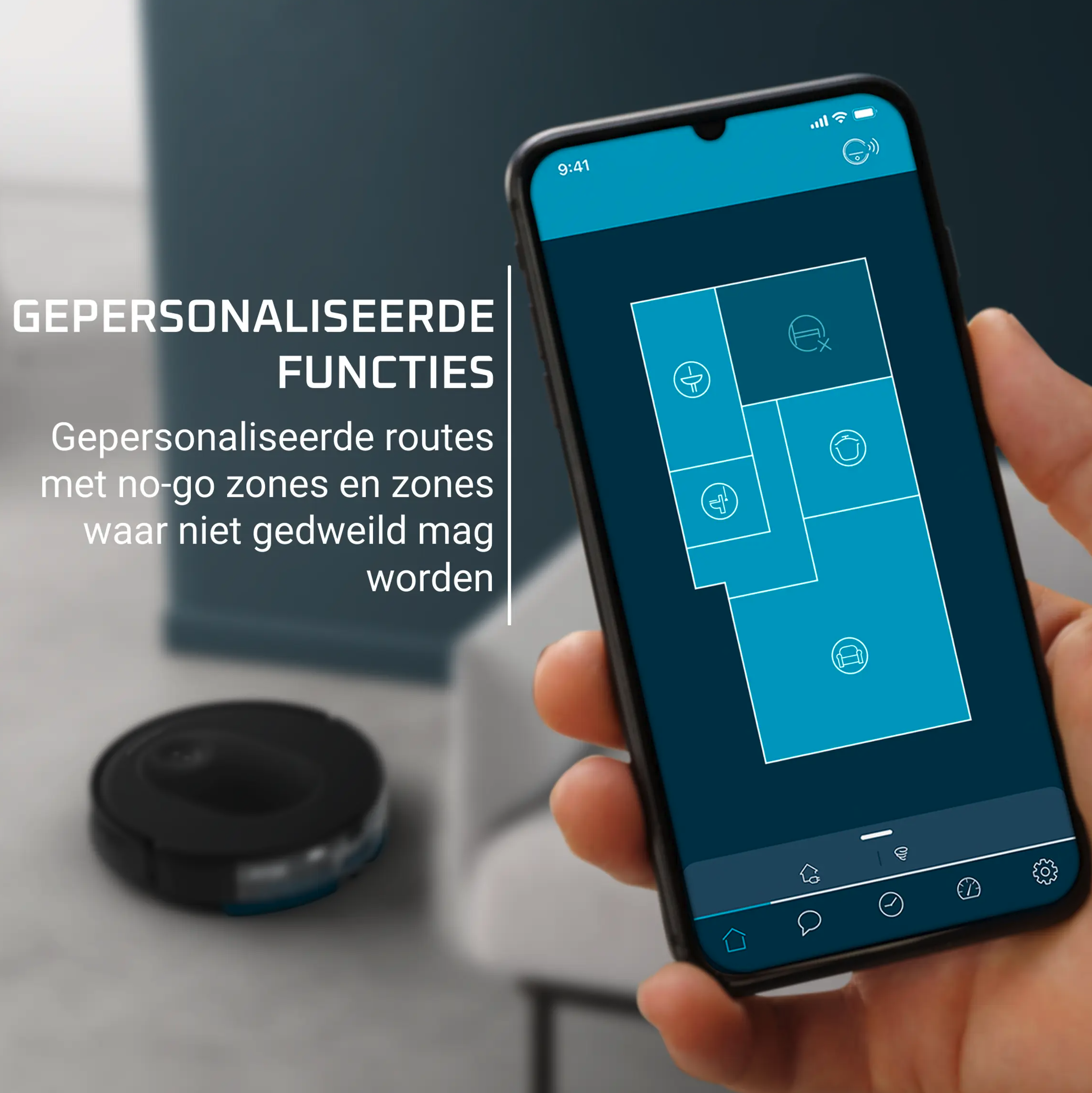 ROWENTA RR8L65WH robotstofzuiger