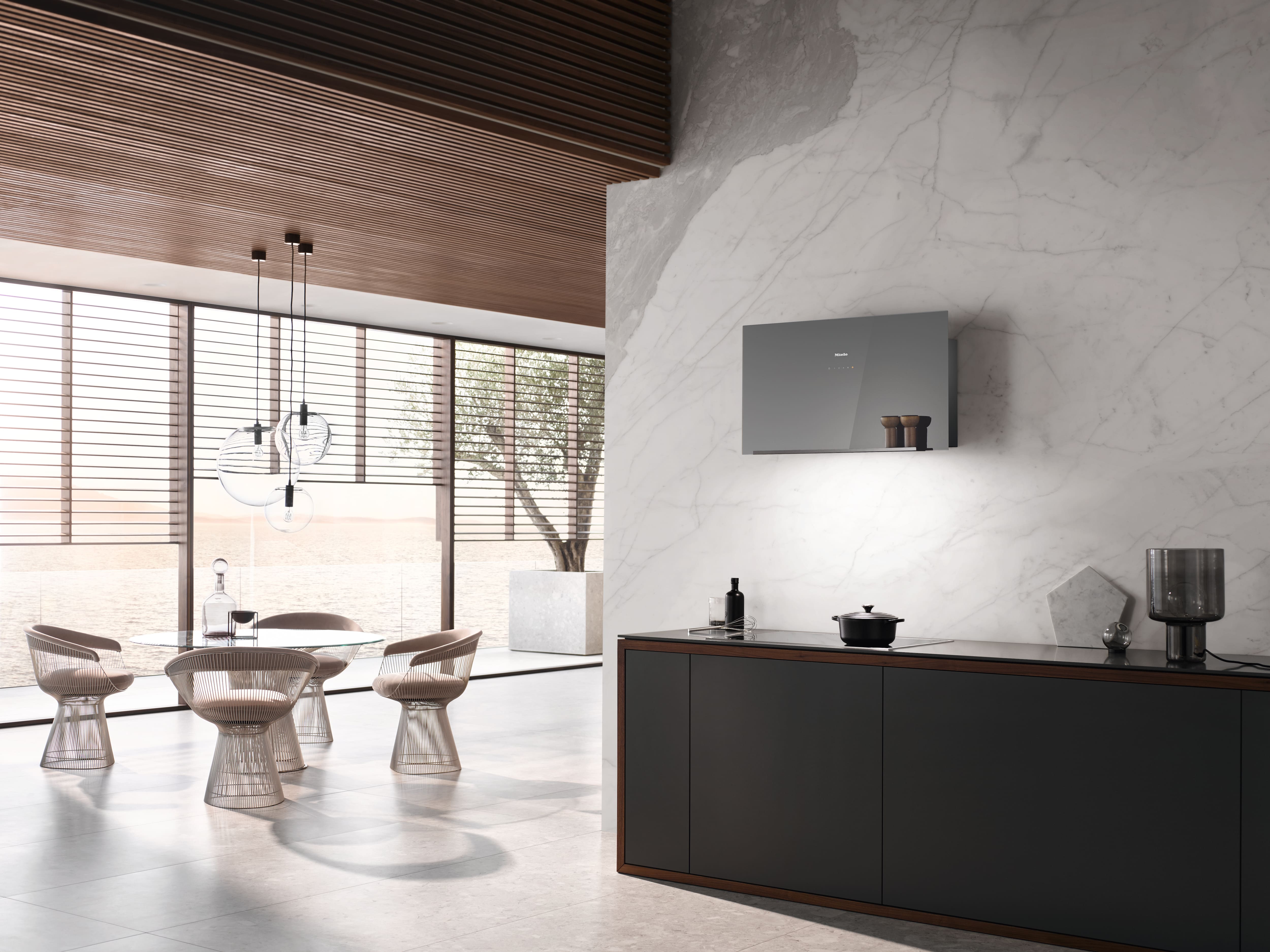MIELE DA9092WGRGR wandschouwdampkap - 70cm