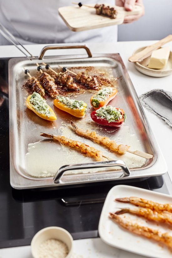 DEMEYERE 54735 Specialties 5 Teppanyaki - Plancha - bakplaat - 39cm x 27cm DEMEYERE 54735 Specialties 5 Teppanyaki - Plancha - bakplaat - 39cm x 27cm