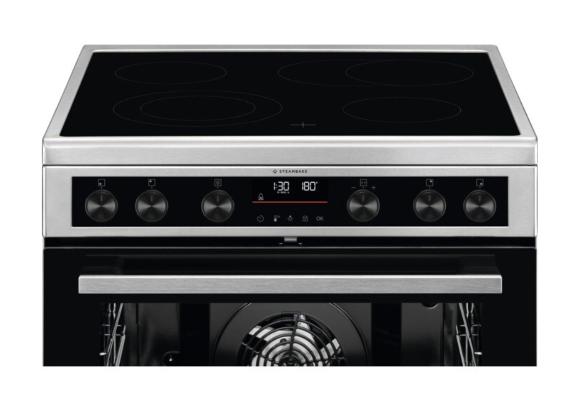 AEG CCB6692APM 6000 fornuis met keramische kookplaat - 60cm AEG CCB6692APM 6000 fornuis met keramische kookplaat - 60cm