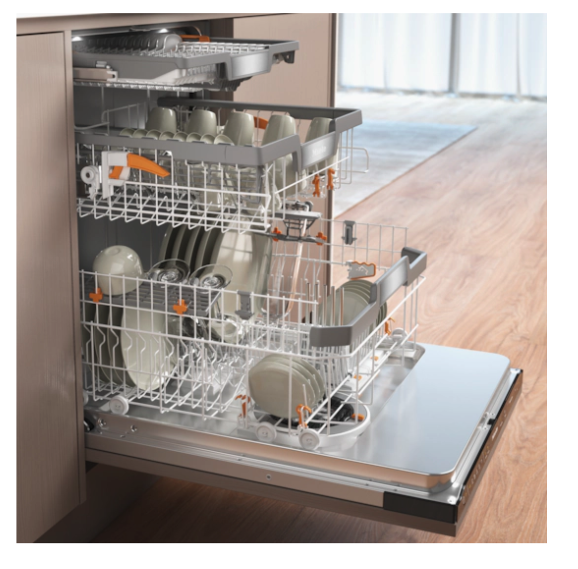 MIELE G7795SCVIXXLOBSW vaatwasser volledig integreerbaar