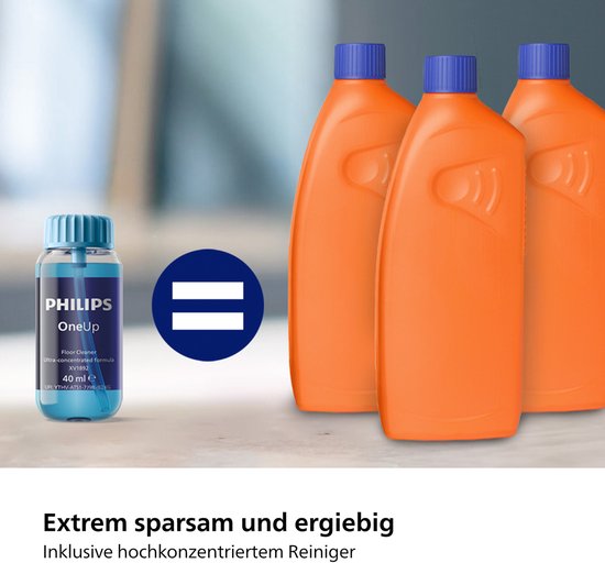 PHILIPS XV5113/01

 OneUp Elektrische Dweil 5000 series - Dweilsysteem - Vloerreiniger - Vuil water opzuigen - 2 standen - 70min dweilen - Geen emmer nodig