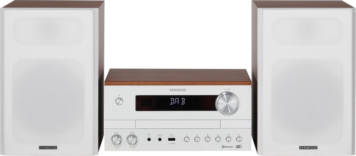 KENWOOD M-820DAB-W Micro Hifi-Systeem 