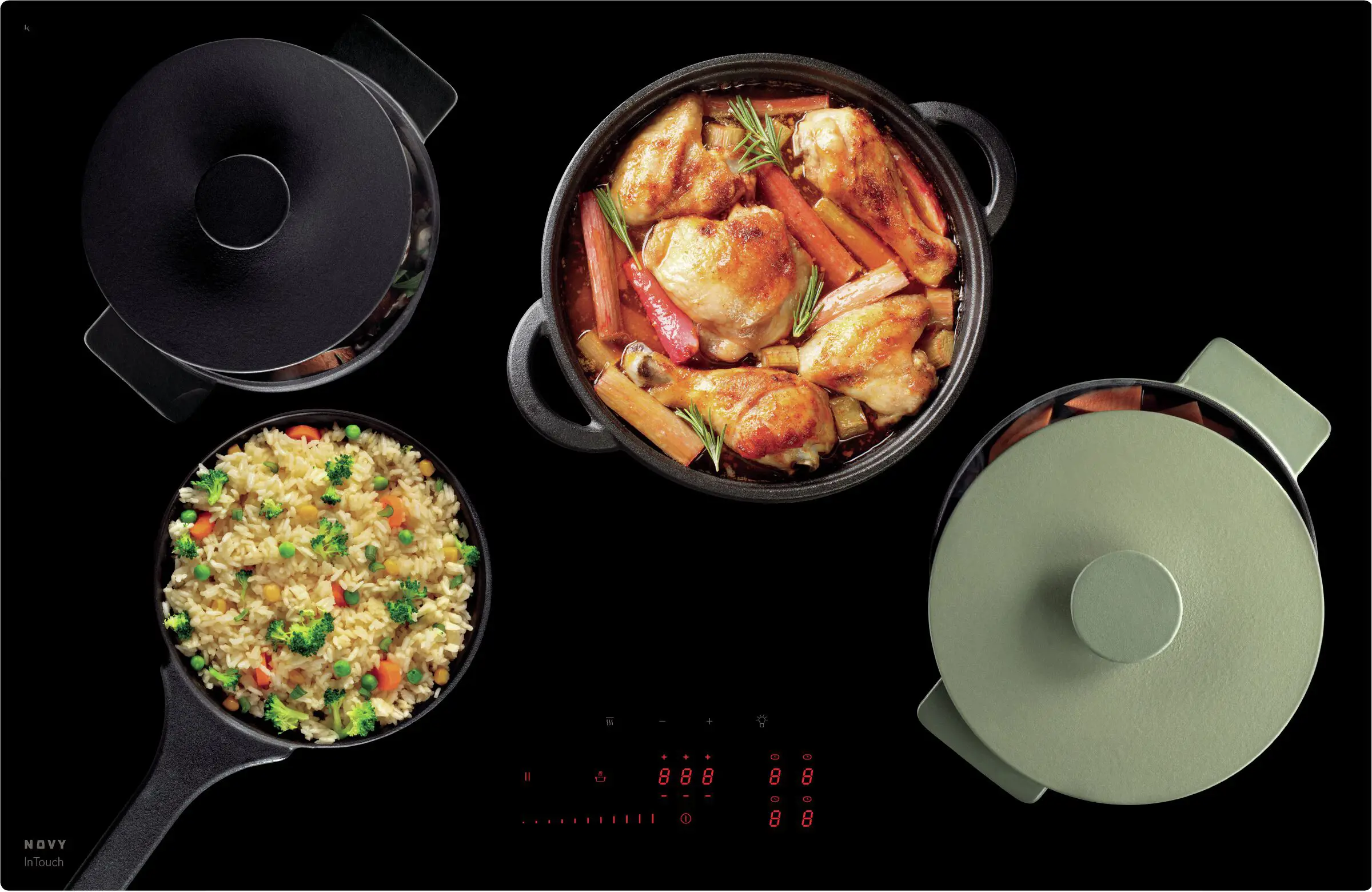 NOVY 1726 inductiekookplaat - 80cm
