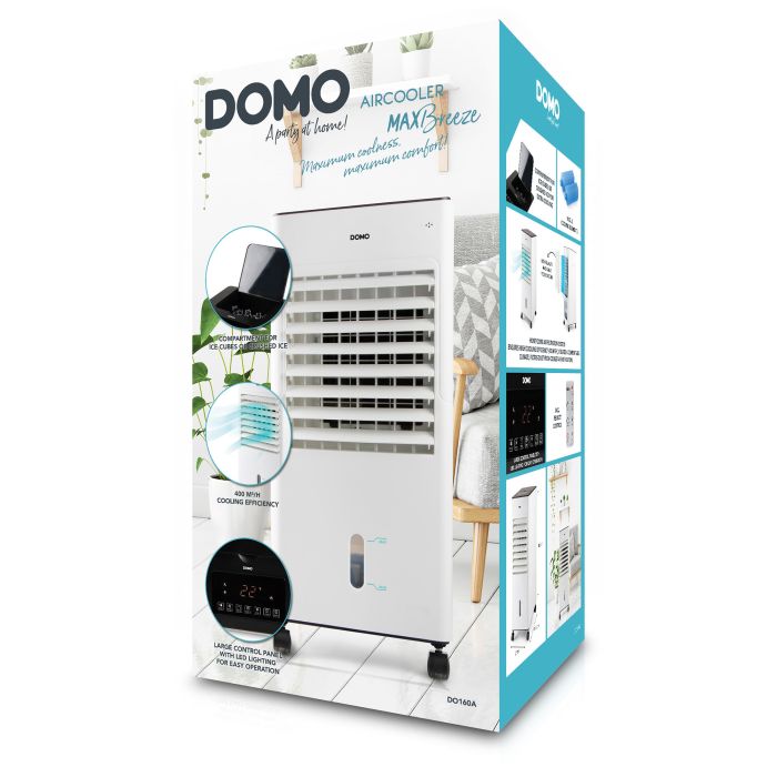 DOMO  DO160A MAXBreeze air cooler 3-in-1 met waterreservoir van 5 L