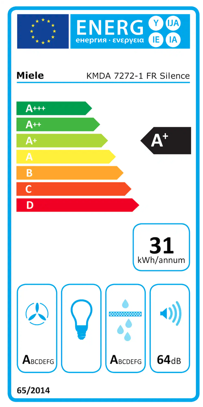 MIELE KMDA7272-1FRSILENCEEDST kookplaat met afzuiging - 80cm