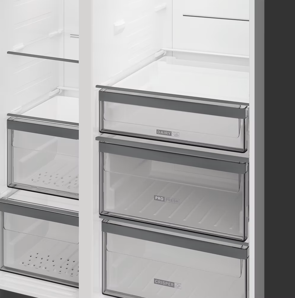 WHIRLPOOL WHG26573WX4E side-by-side - 175cm