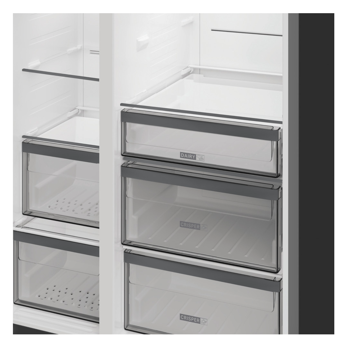 WHIRLPOOL WHG26574WXK5E side-by-side - 179cm