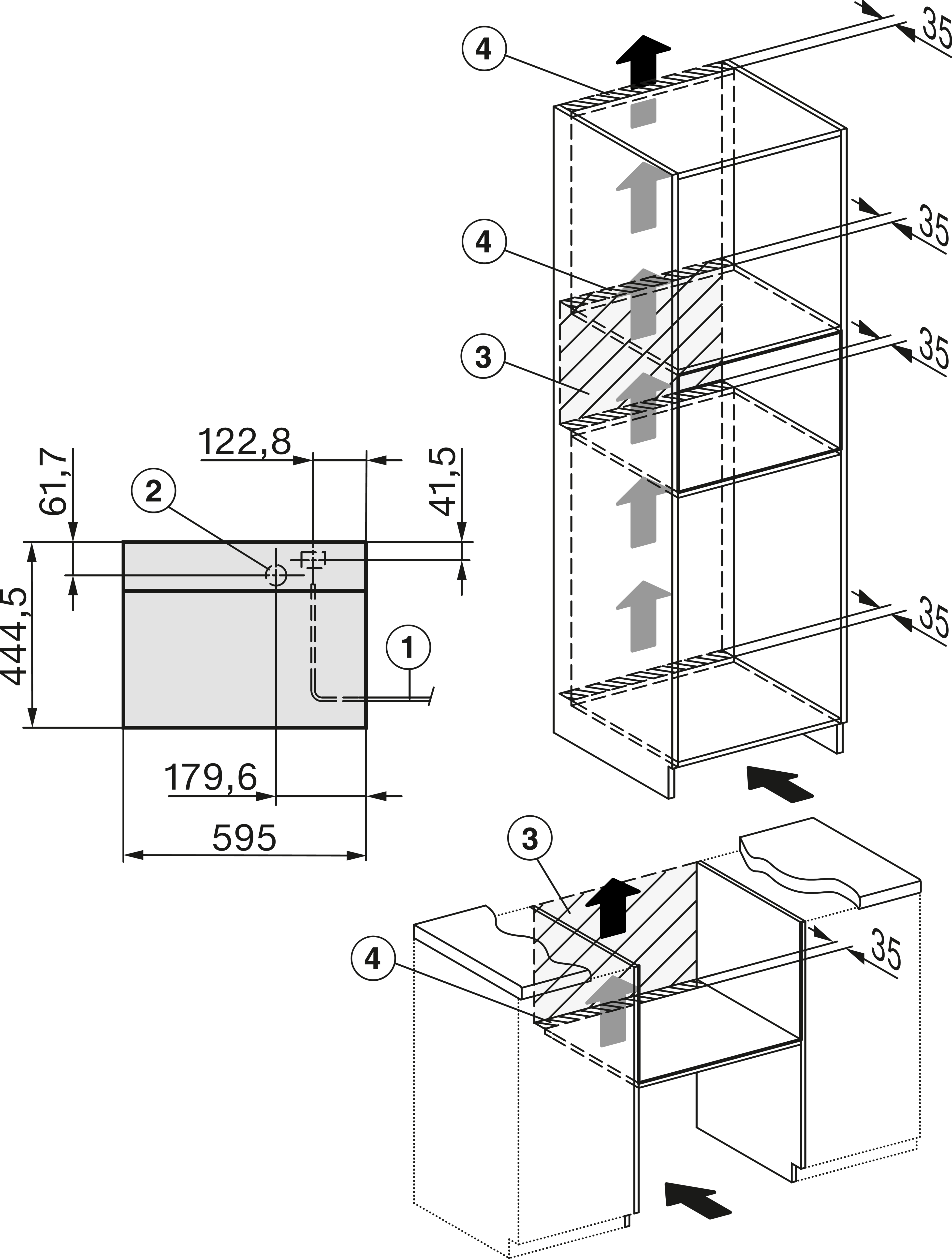 MIELE DGM7440CS PURELINE stoomoven - combi - 45cm MIELE DGM7440CS PURELINE stoomoven - combi - 45cm
