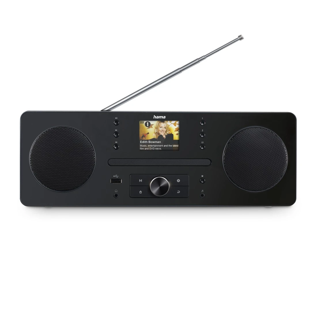 HAMA DIR1570CBT Digitale radio "DIR1570CBT", DAB+/internetradio/cd/Bluetooth® RX/app