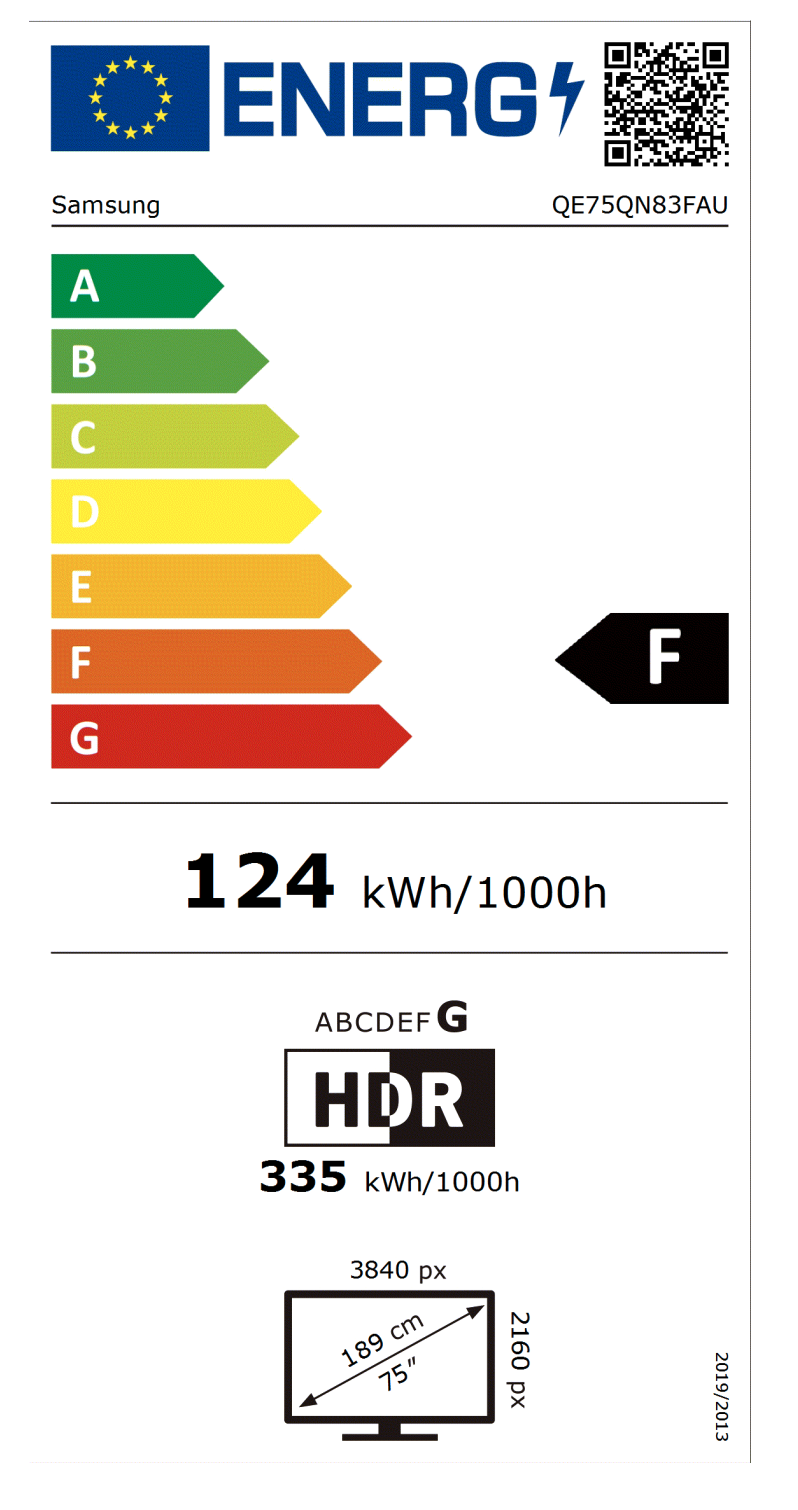 SAMSUNG QE75QN83FAUXXN televisie 4K UHD - 75" SAMSUNG QE75QN83FAUXXN televisie 4K UHD - 75"