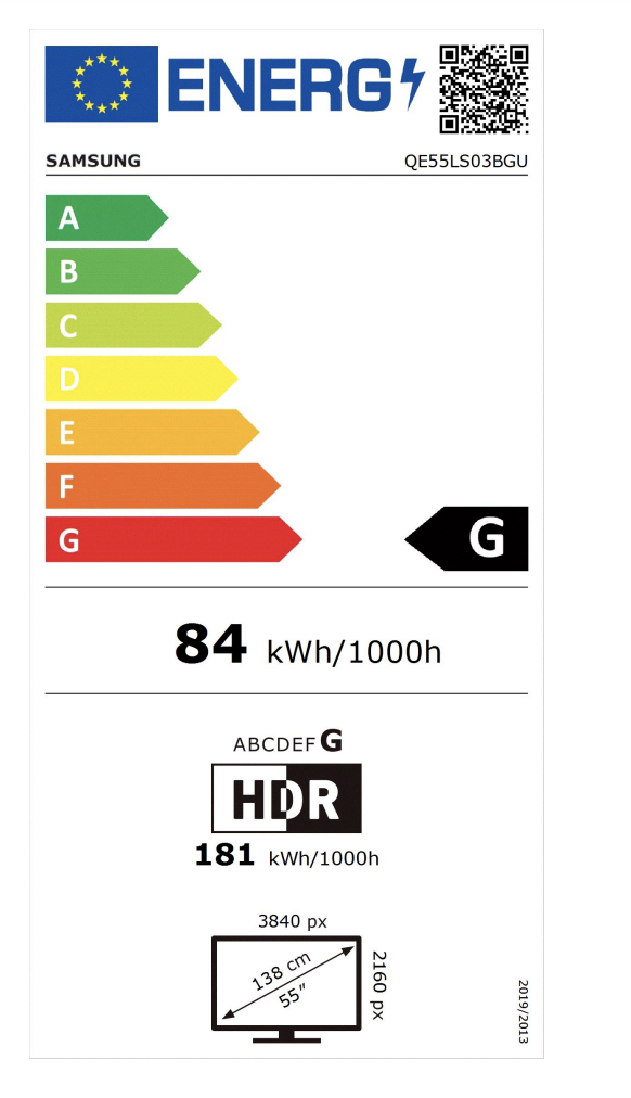 SAMSUNG QE55LS03BGUXXN televisie 4K UHD - 55" SAMSUNG QE55LS03BGUXXN televisie 4K UHD - 55"