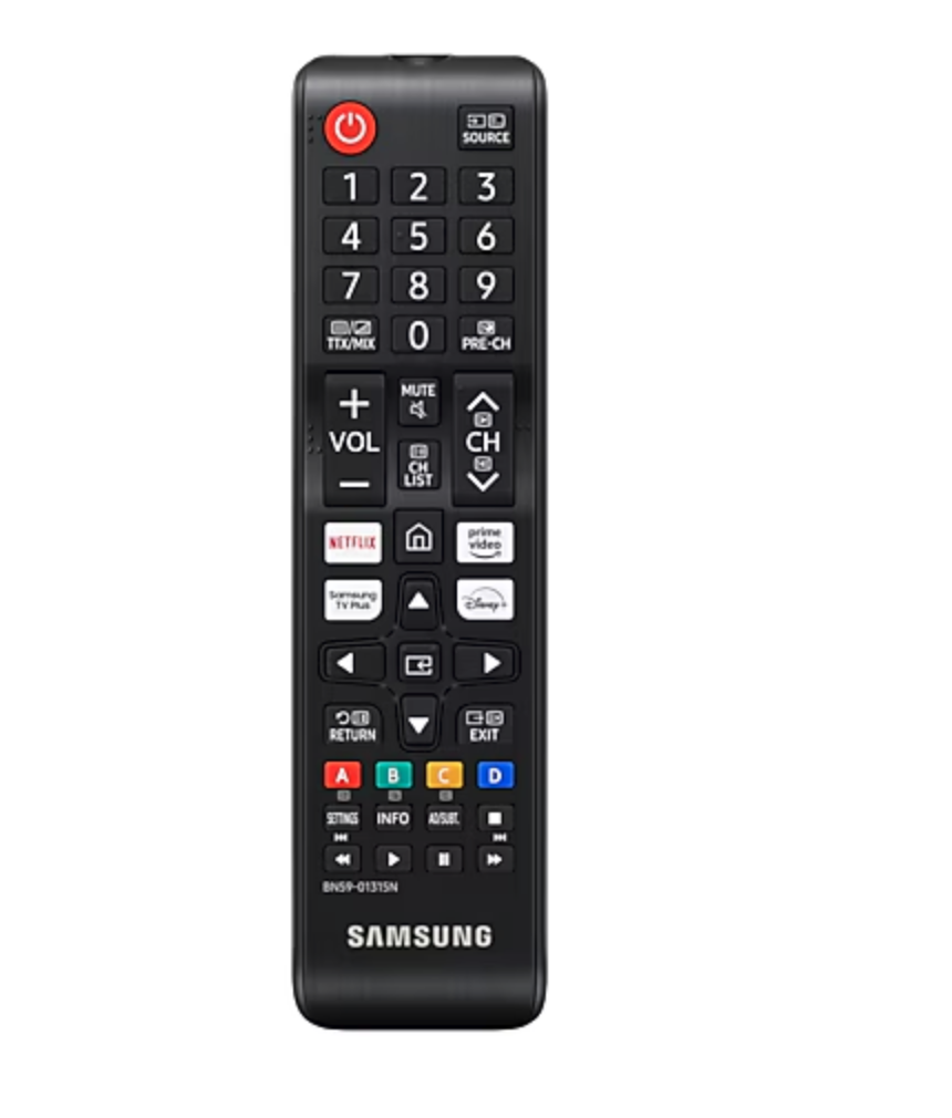 SAMSUNG VG-TM1240AN/XC afstandsbediening SAMSUNG VG-TM1240AN/XC afstandsbediening