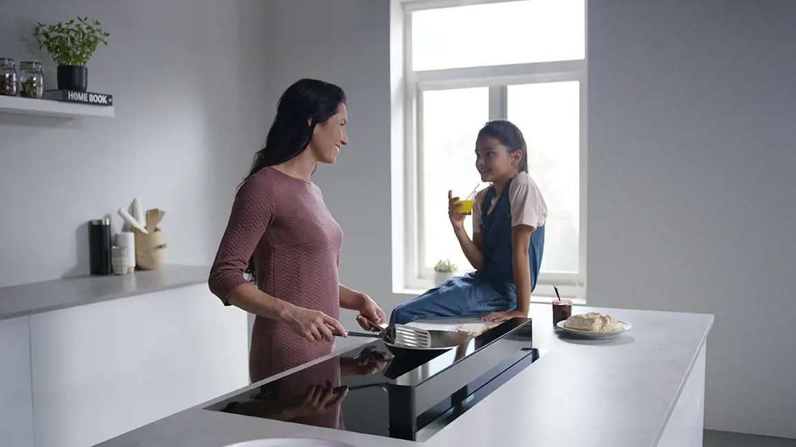 NOVY 1821 kookplaat met afzuiging - 88cm NOVY 1821 kookplaat met afzuiging - 88cm