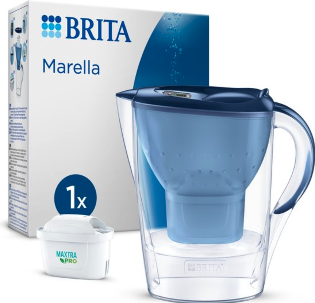 BRITA BT1059321 Glazen waterfilterkan light green "limited edition" - 2,5 L