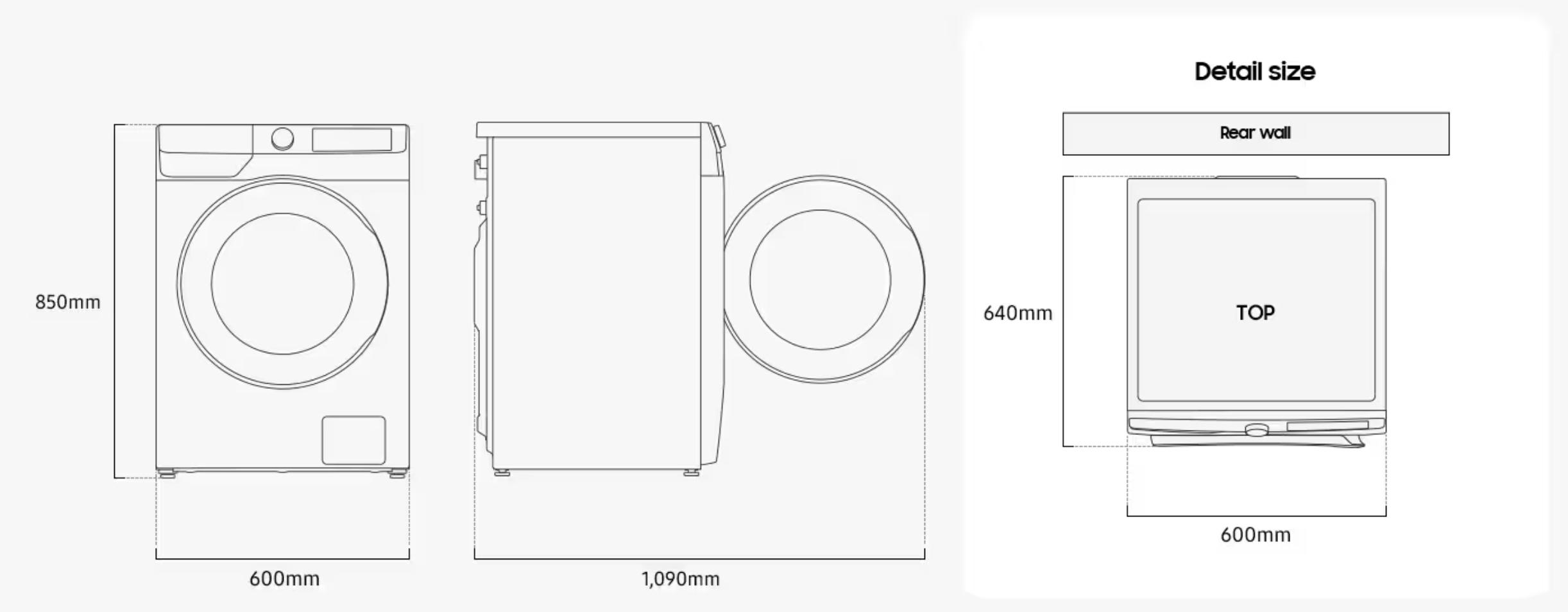 SAMSUNG WW11DG6B25LEU3 wasmachine