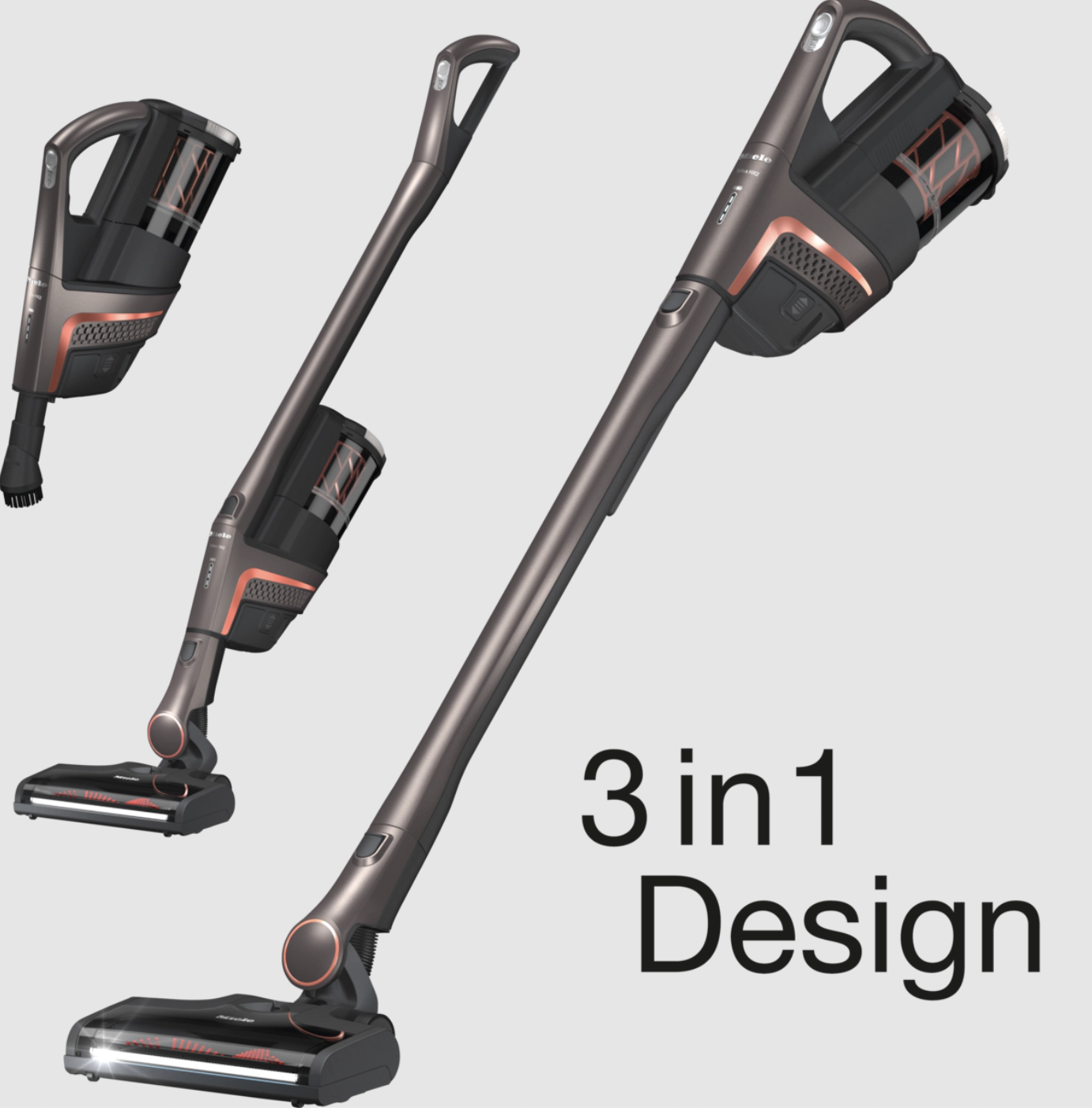 MIELE TRIFLEXHX2PROIGR TRIFLEX steelstofzuiger