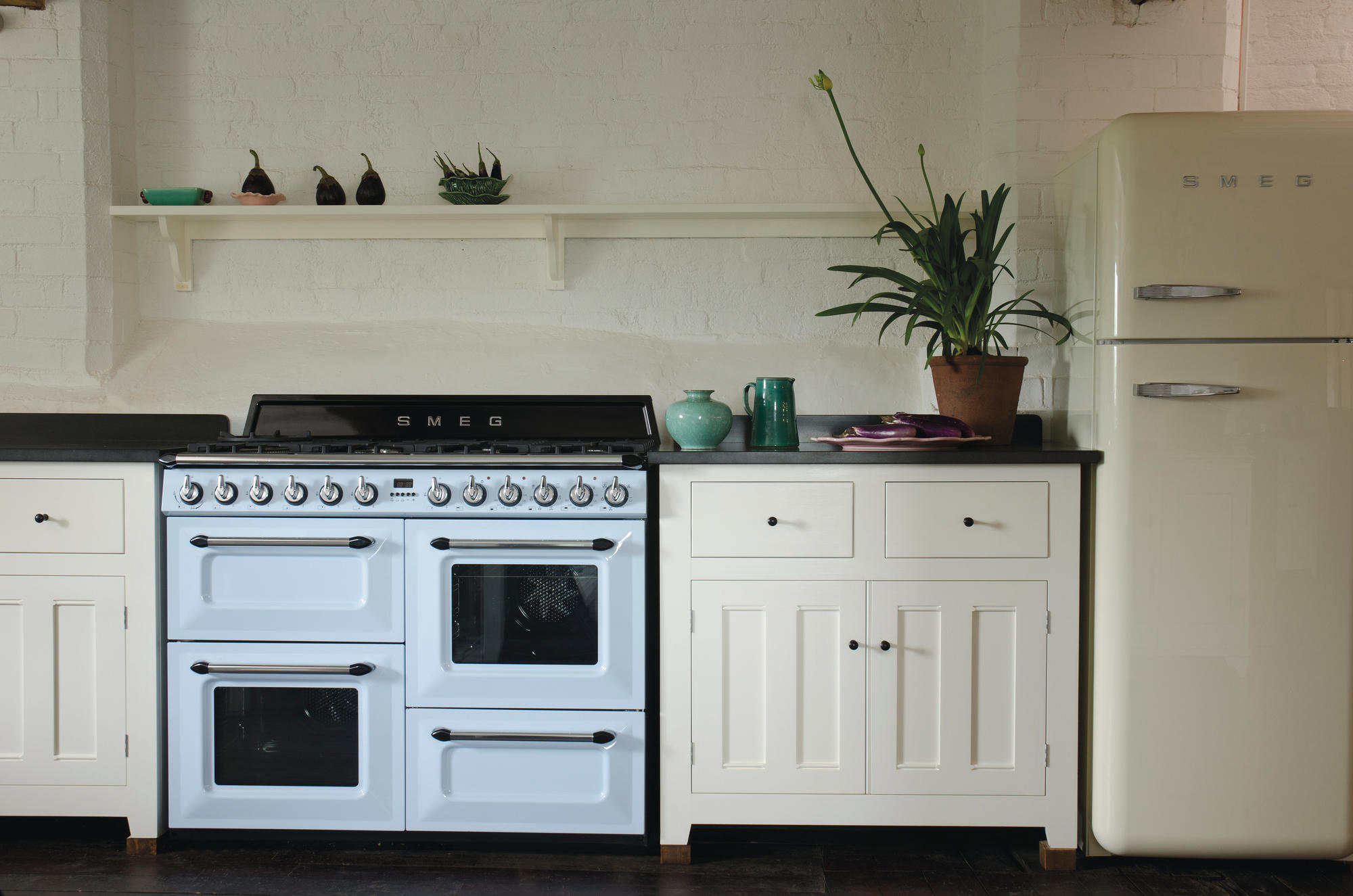 SMEG TR4110AZ fornuis met gaskookplaat - 110cm