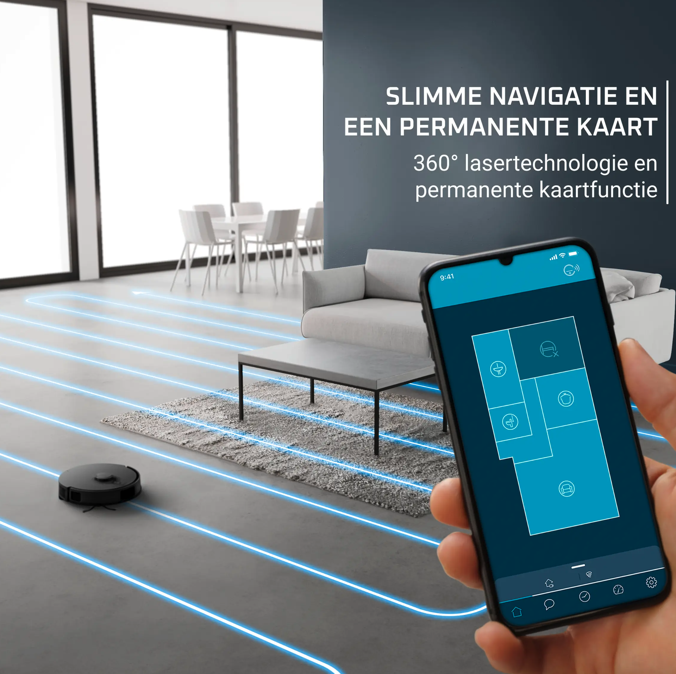 ROWENTA RR91D5WH robotstofzuiger