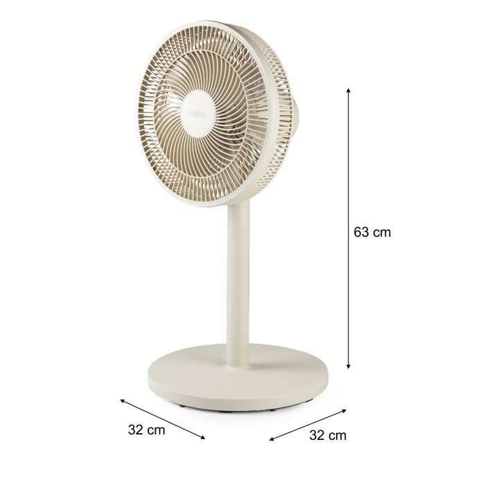 DOMO  DO8158 Statiefventilator 2-in-1 "Sand Storm" - Ø 30,5 cm